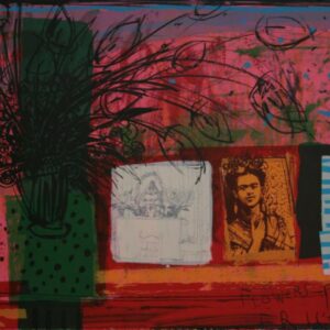 Flowers for Frida Limited Edition Print by John C. Brown